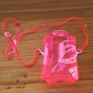 **Limited Edition** Pink See-Through Drunk Elephant Skincare Bag